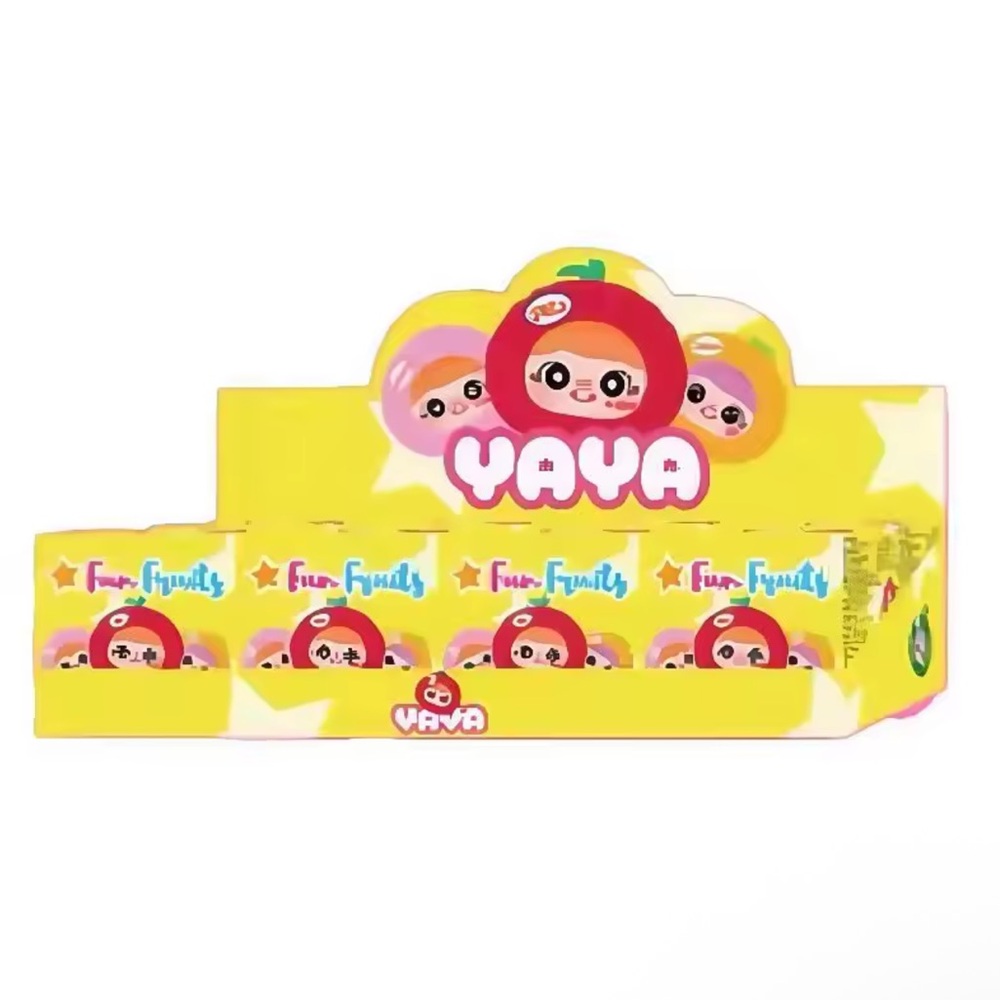 Full Case YaYa Fun Fruits. 8 Blind Boxes. NWT. Factory Sealed